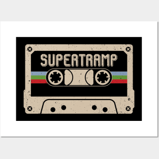 Personalized Supertramp Name Birthday Vintage Cassette Tape Posters and Art